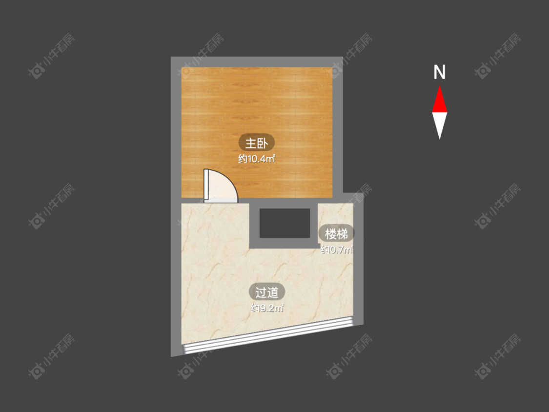 常州富都商务公寓在售二手房源户型图_小牛看房