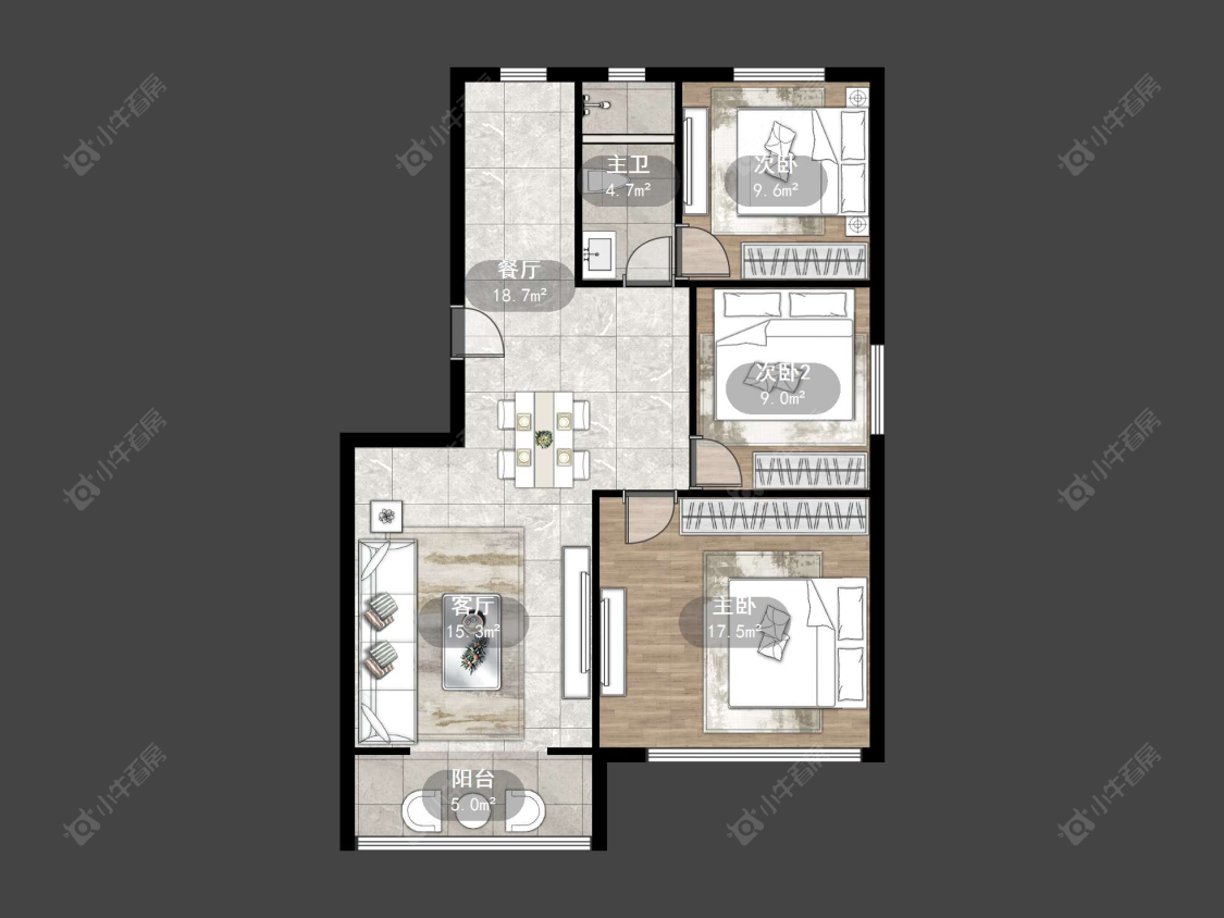 丹阳锦都佳苑在售二手房源户型图_小牛看房