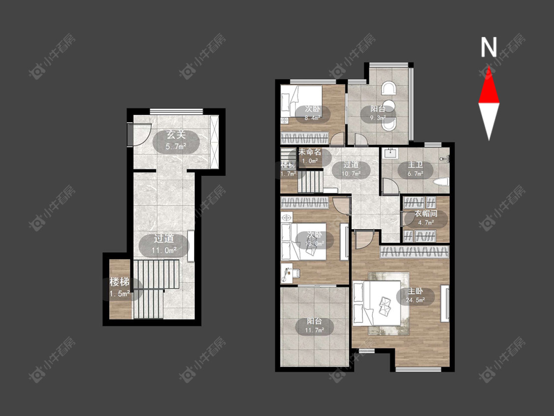常州阳光龙庭在售二手房源户型图_小牛看房