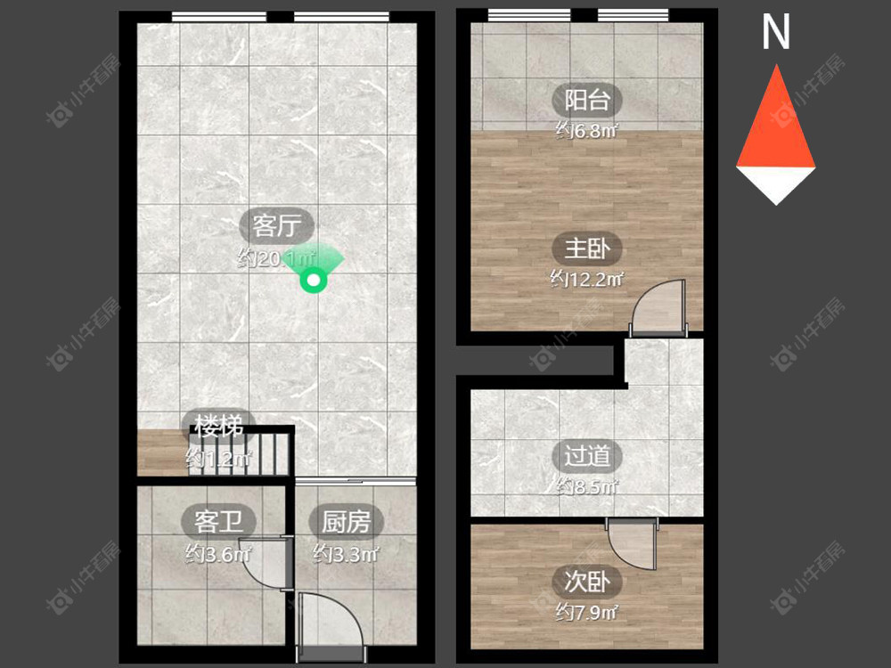 亚泰财富中心房源户型图 常州亚泰财富中心在售二手房源户型图_小牛看房