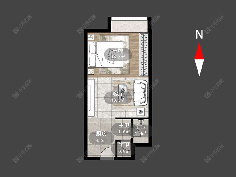 常州星河澜月湾在售二手房源户型图_小牛看房