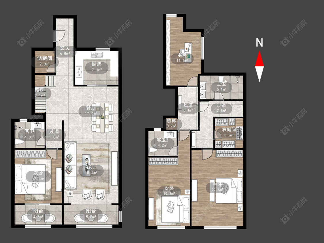 常州雅居乐常乐府在售二手房源户型图_小牛看房
