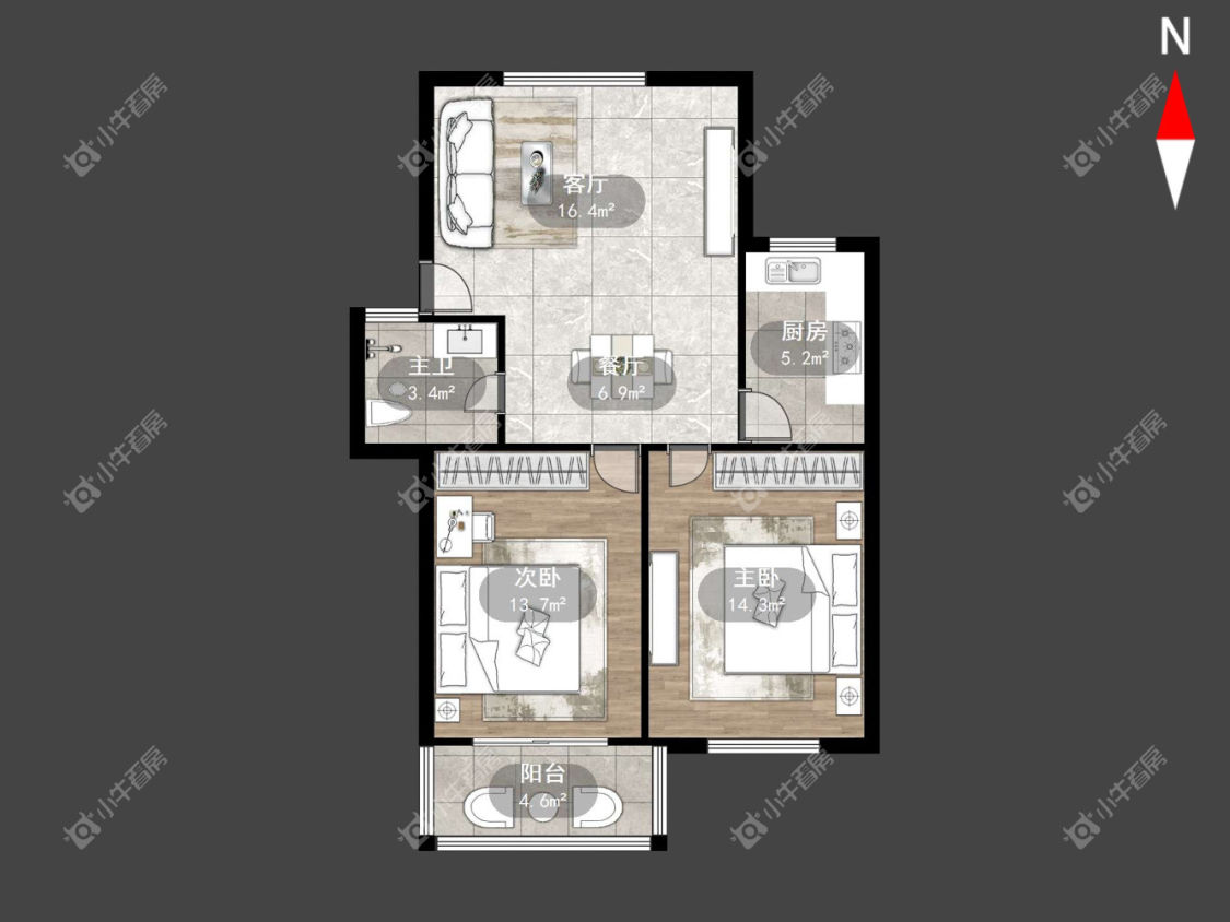 常州天皇堂弄在租房源_小牛看房