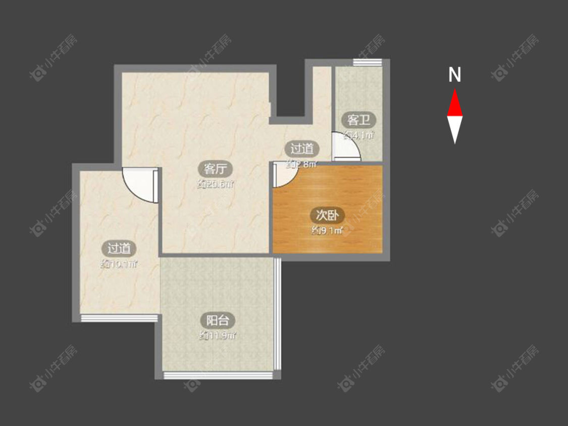 魏村花园房源户型图 常州魏村花园在售二手房源户型图_小牛看房