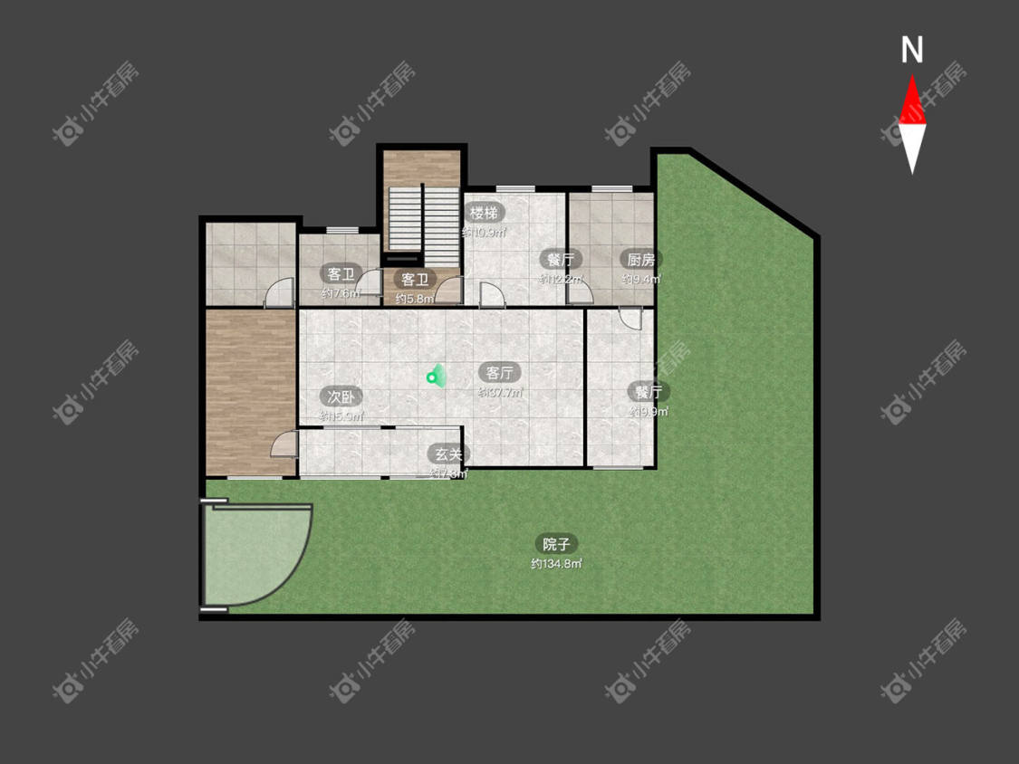 常州翠竹别墅居4室2厅2卫出租_小牛看房