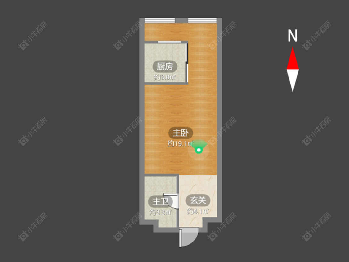 常州京城豪苑北区在售二手房房源户型图_小牛看房