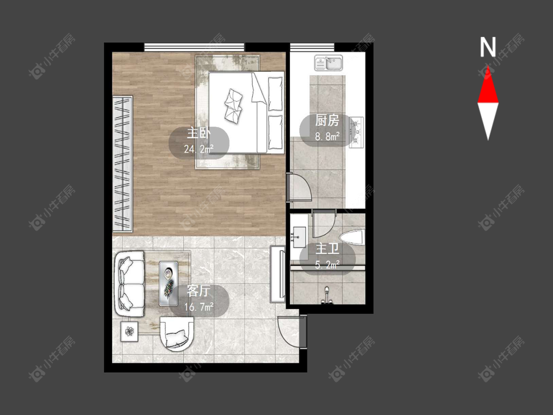 府琛商务广场房源户型图 常州府琛商务广场在售二手房源户型图_小牛看房