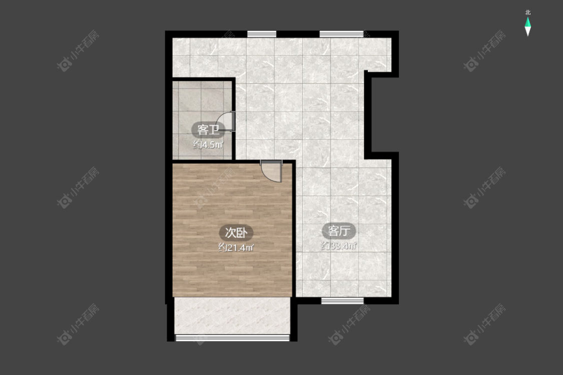 常州同济花园在售二手房源户型图_小牛看房